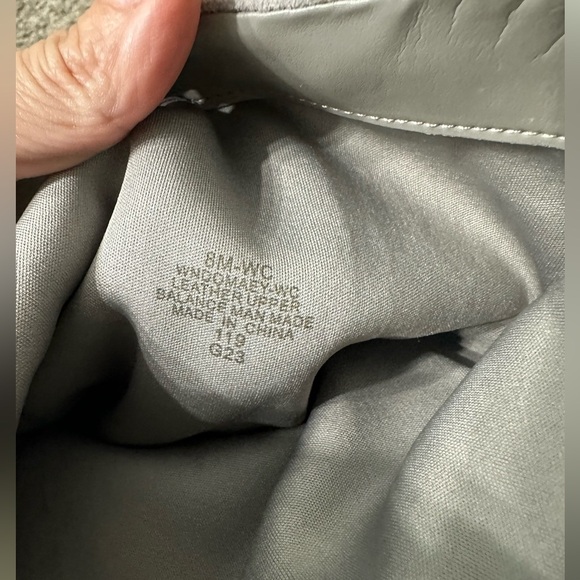 Nine West Women's Domaey Boots light Grey Slouch Suede block Heeled Boots Sz 8 - Picture 8 of 9